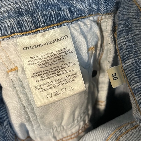 Citizens of Humanity Demy in Stargazer Cropped Flare Stretch Jeans Size 30 - Picture 16 of 16